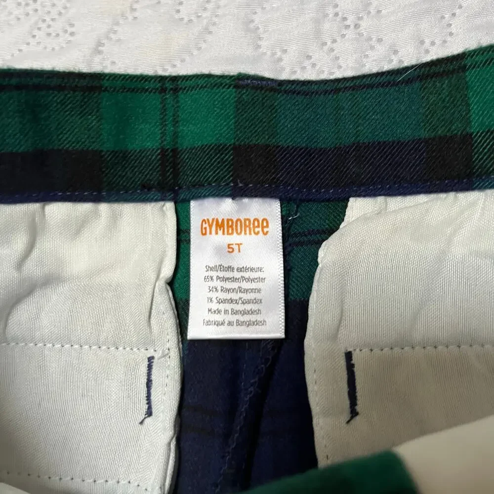 Gymboree Holiday Plaid Pants Size 5T